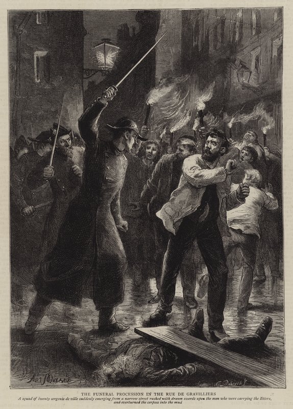 Die Geschichte eines Verbrechens, das Zeugnis eines Augenzeugen von Adrien Emmanuel Marie