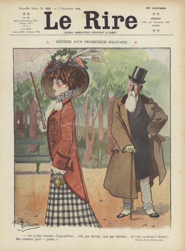Illustration für Le Rire von Albert Guillaume