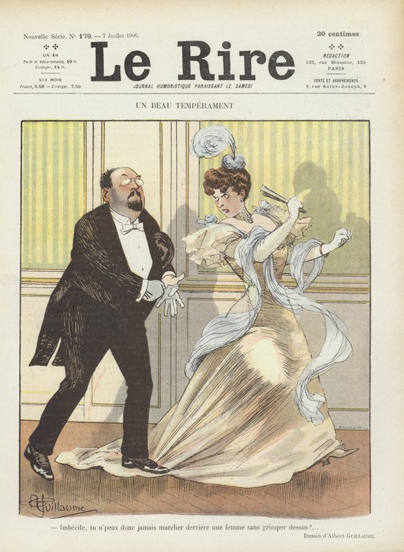 Illustration für Le Rire von Albert Guillaume