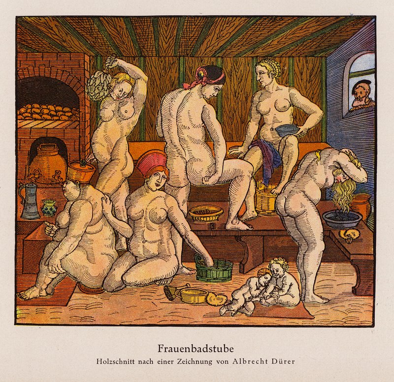 Frauenbäder von Albrecht (after) Durer or Duerer