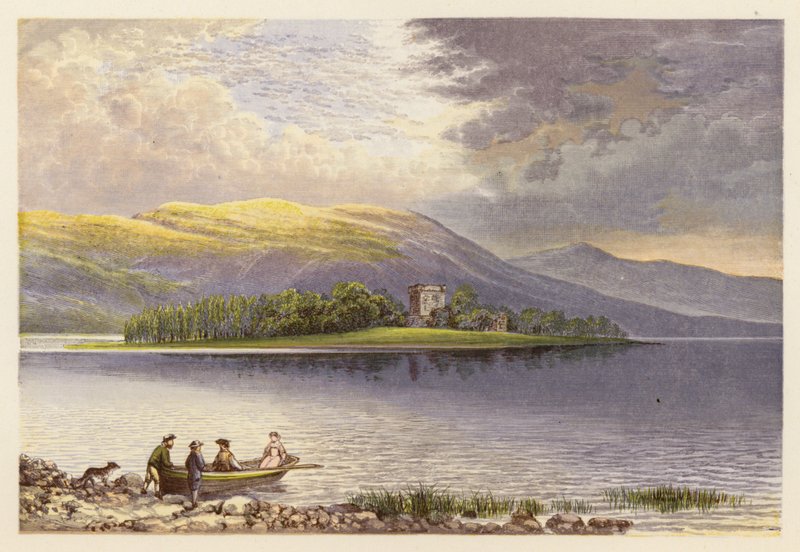 Schottische Loch-Landschaft: Loch Leven von Alexander Francis (after) Lydon