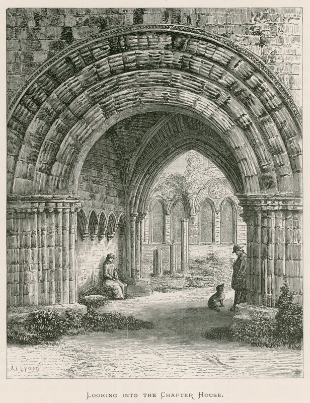 Furness Abbey, Blick in das Kapitelhaus von Alexander Francis Lydon