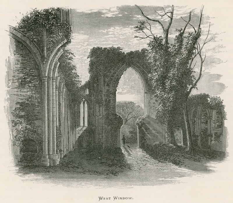 Netley Abbey, Westfenster von Alexander Francis Lydon