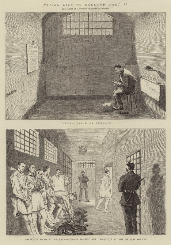 Gefängnisleben in England, Teil II von Alfred Chantrey Corbould