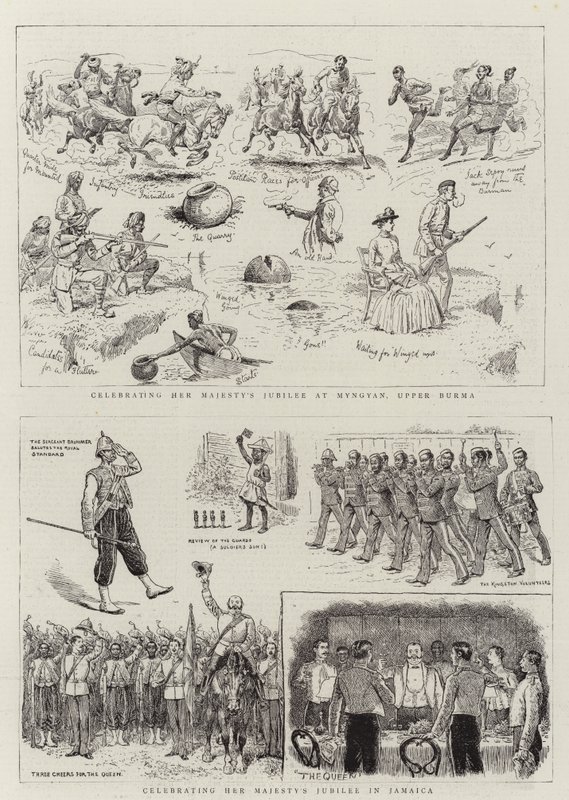 Feier zum Jubiläum Ihrer Majestät von Alfred Chantrey Corbould