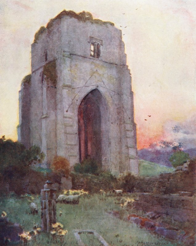 Lake District: Shap Abbey von Alfred Heaton Cooper