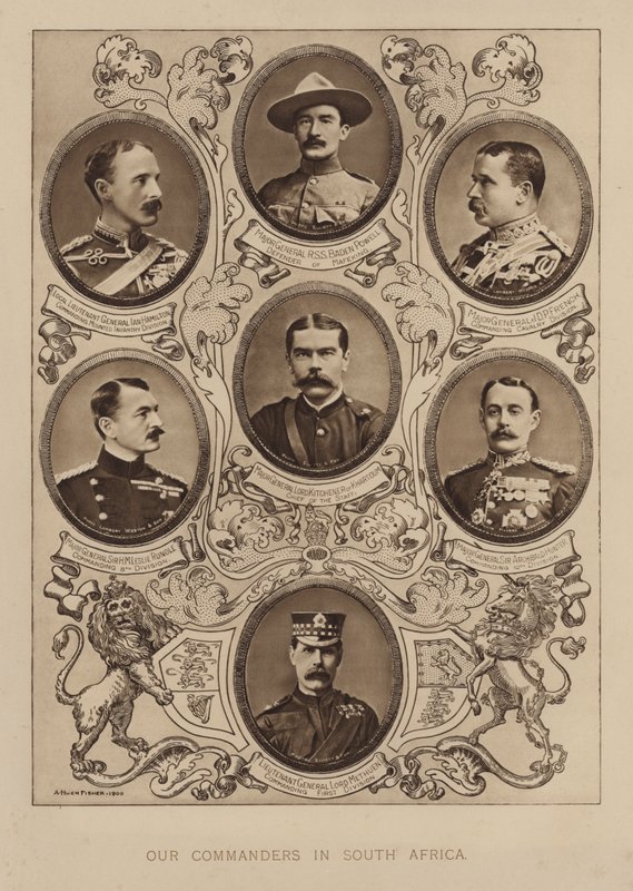 Kommandanten der britischen Armee in Südafrika während des Burenkriegs von Alfred Hugh Fisher