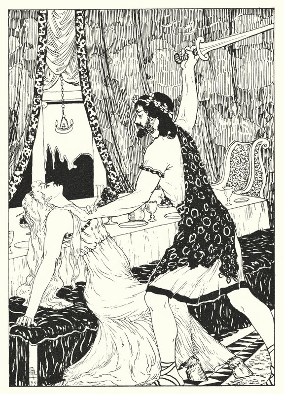 Lukians Wahre Geschichte: Lukian und die Frau mit Eselbeinen von Alfred Payne Garnett