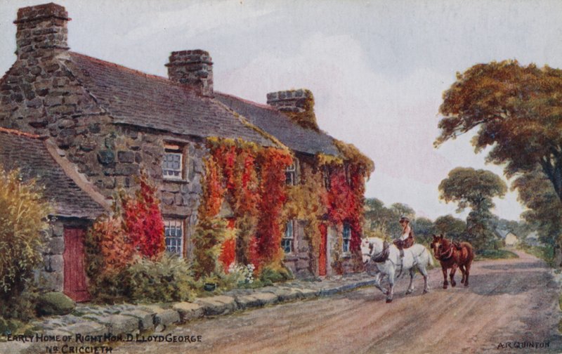 Frühes Zuhause des rechten ehrenwerten D. Lloyd George, bei Criccieth von Alfred Robert Quinton