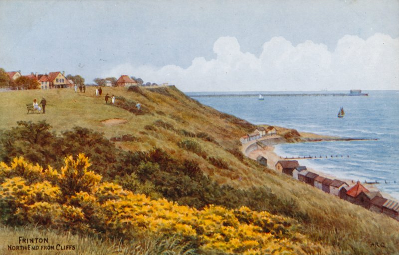 Frinton, Nordende von den Klippen von Alfred Robert Quinton