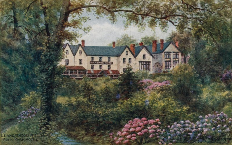 Llandrindod Wells, Rock Park Hotel von Alfred Robert Quinton