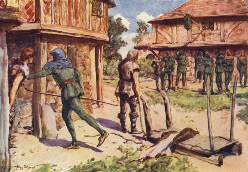Robin Hood und seine fröhlichen Gefährten: Wie Robin Hood ein Gesetzloser wurde von Allan (after) Stewart