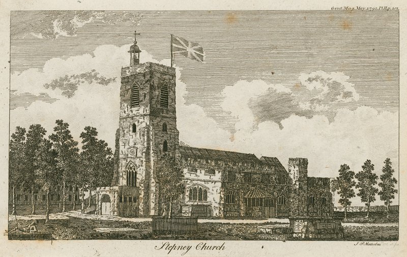 Stepney Kirche, London von Alois Schonn