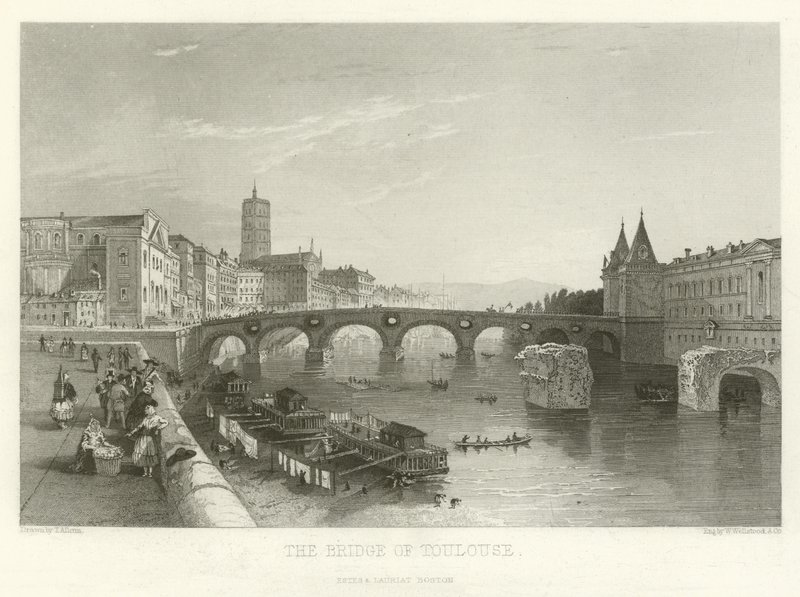 Die Brücke von Toulouse von Alphonse Marie de Neuville