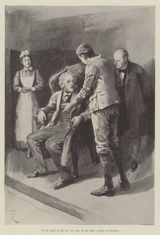 Das Fünfjahres-Treffen, von Walter Besant von Amedee Forestier