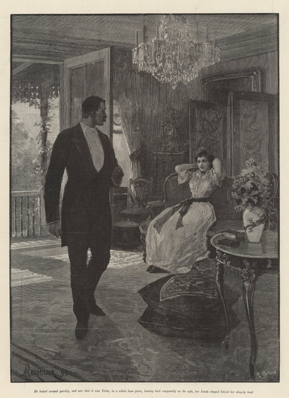 Ein Schützling des Goldenen Tores, von Bret Harte von Amedee Forestier