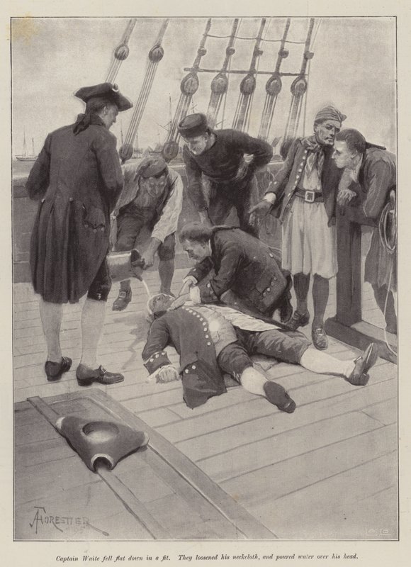 Illustration für Das Glück der Susan Bell, von Sir Walter Besant von Amedee Forestier