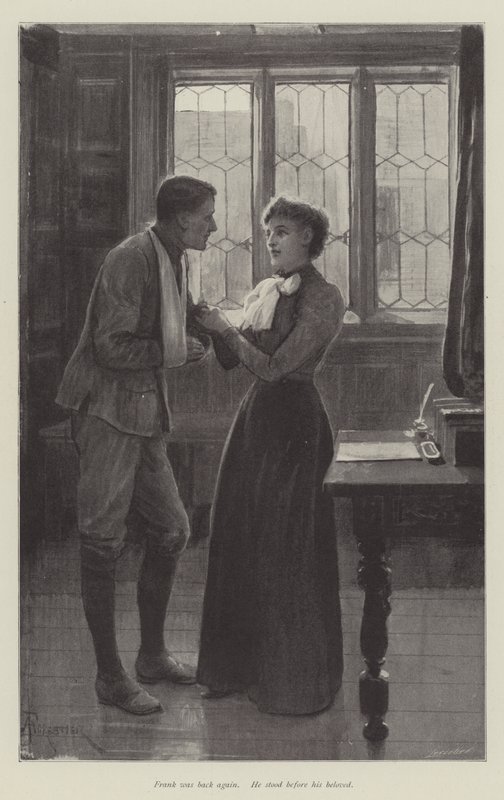 Das Fünfjahrestreffen, von Walter Besant von Amedee Forestier