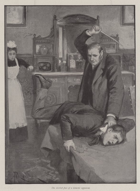 Die Reitpeitsche, von George Gissing von Amedee Forestier