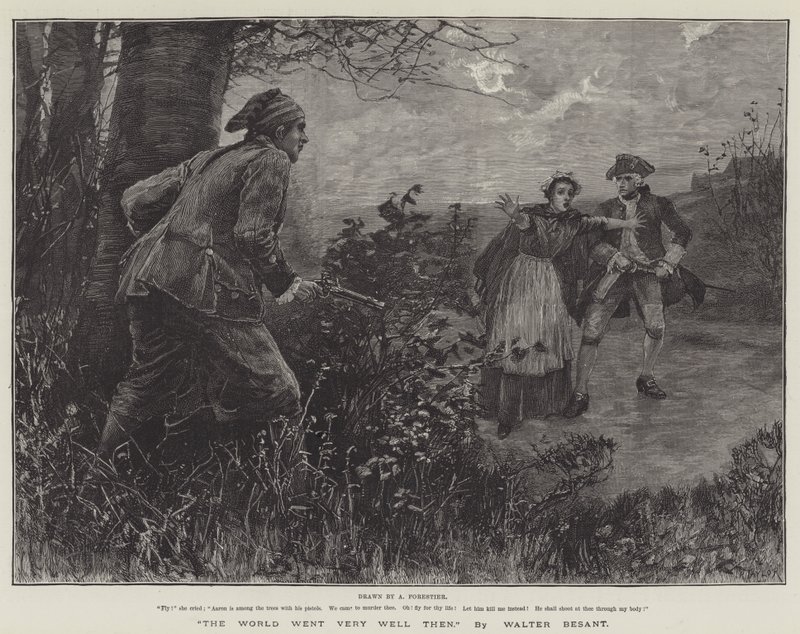 Die Welt ging damals sehr gut, von Walter Besant von Amedee Forestier