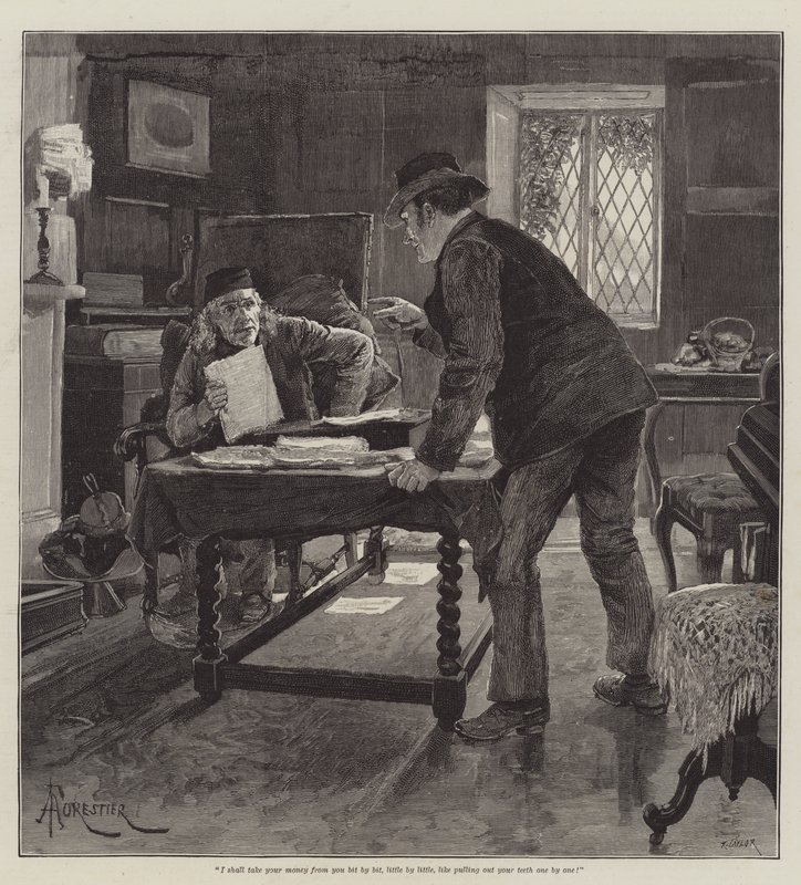 To Call Her Mine, von Walter Besant von Amedee Forestier