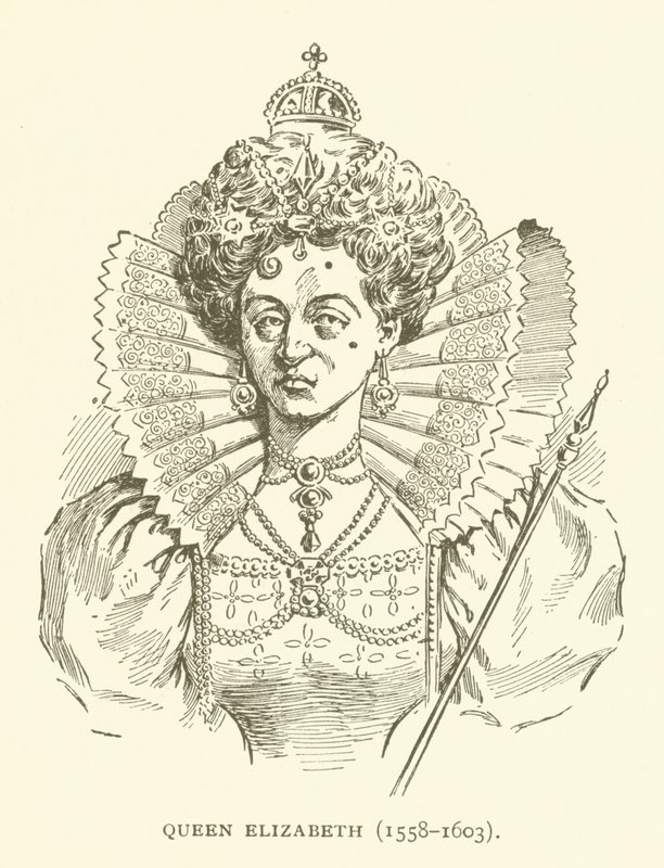 Königin Elizabeth (1558-1603) von American School