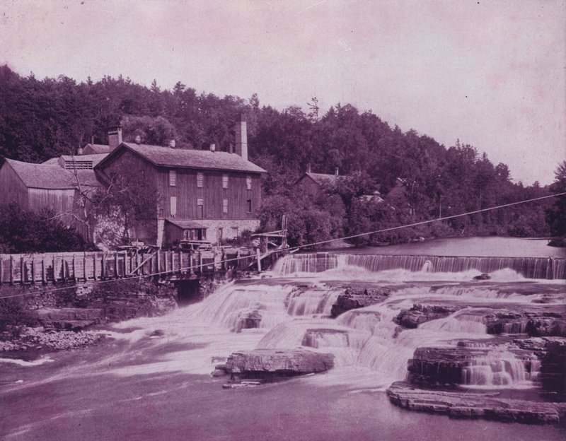 Ausable River, nahe dem Kopf der Schlucht von American Photographer (after)