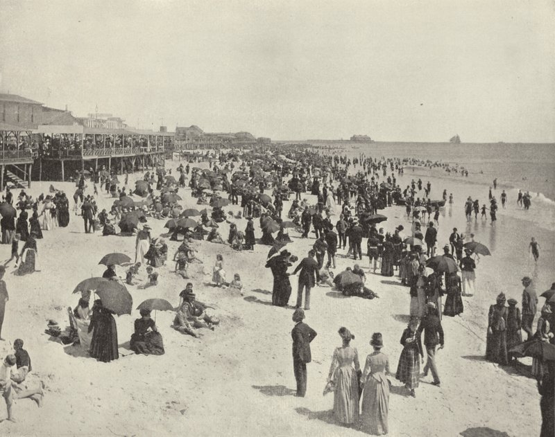 Strand in Atlantic City, New Jersey von American Photographer (after)