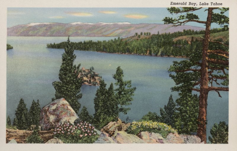 Kalifornien: Emerald Bay, Lake Tahoe (Foto) von American Photographer (after)