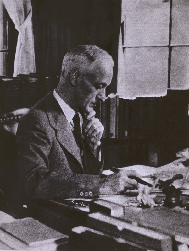 Harvey Cushing, Neurochirurg, Porträt von American Photographer (after)