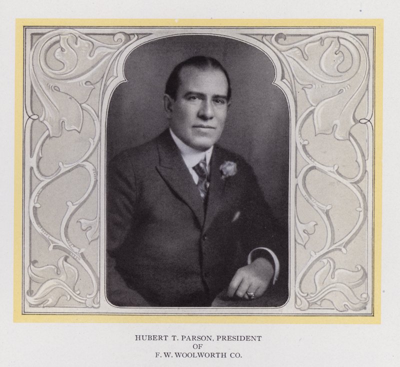 Hubert T Parson, Präsident der F W Woolworth Co von American Photographer (after)