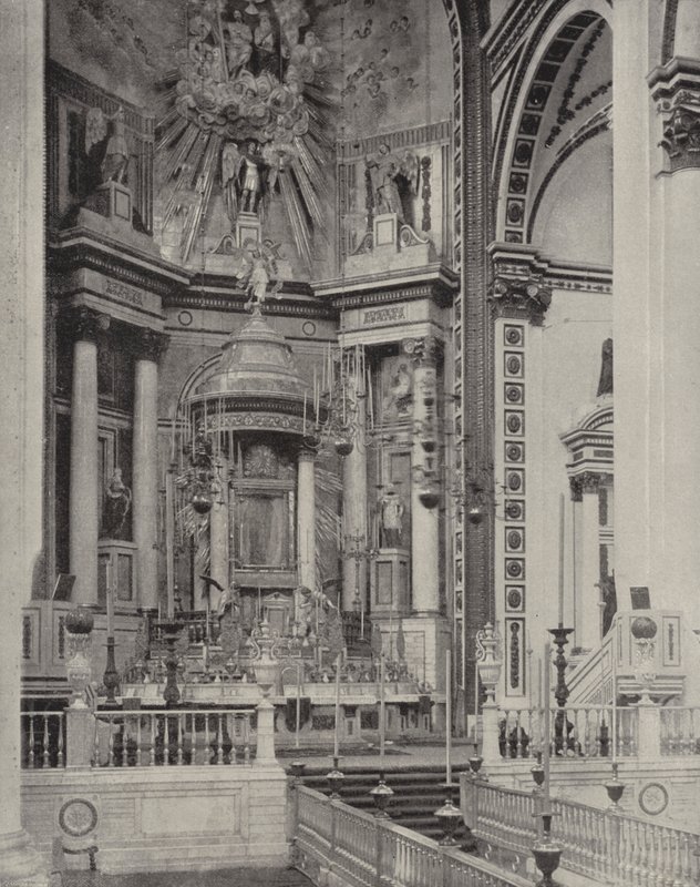Innenraum der Kirche von Guadalupe von American Photographer (after)