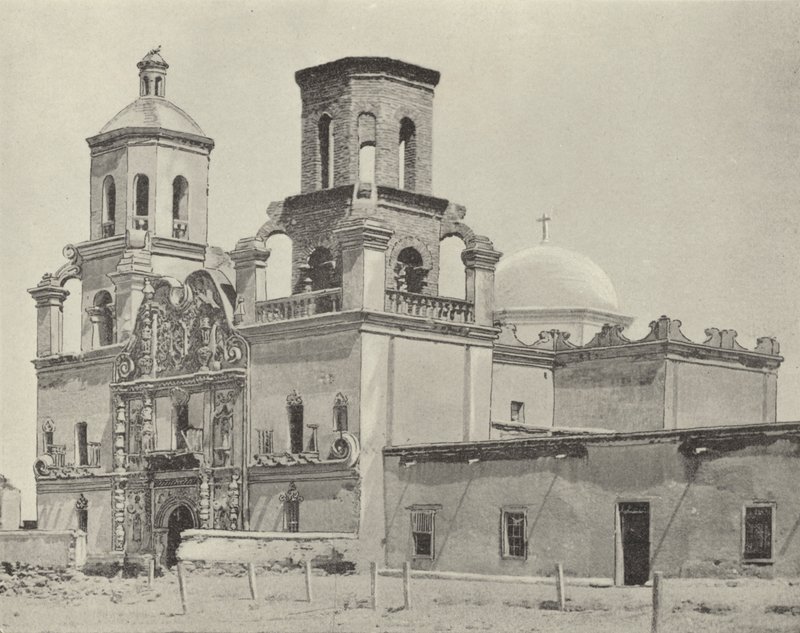 Mission San Xavier Del Bac, Arizona von American Photographer (after)