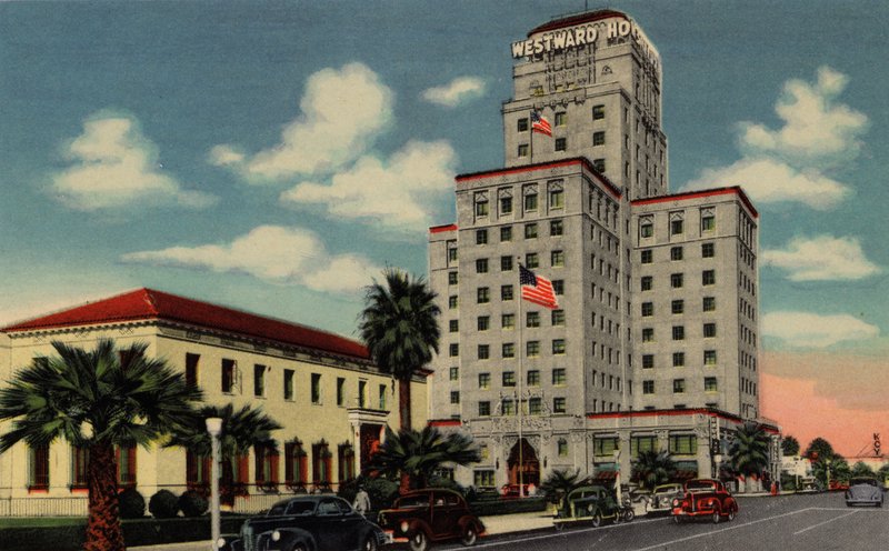 Phoenix, Arizona: Postamt und Hotel Westward Ho, North Central Avenue von American Photographer (after)