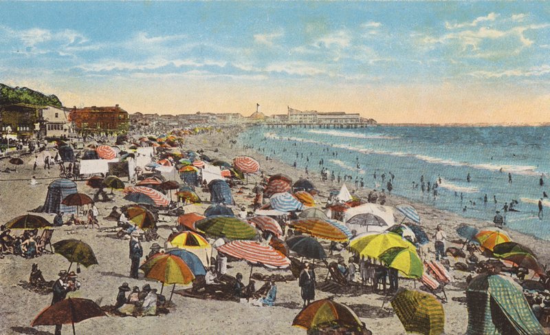 Kalifornien: Der "Movie Beach," Crystal Pier, Santa Monica von American Photographer