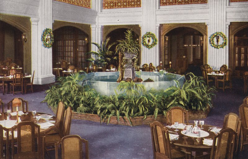 Chicago: Brunnen im South Grill Room, Marshall Field und Co von American Photographer