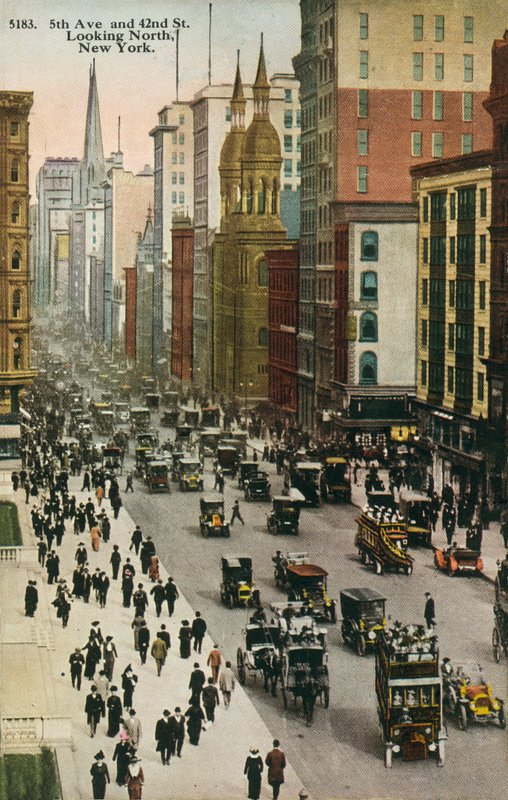 Fifth Avenue und 42nd Street, New York von American Photographer