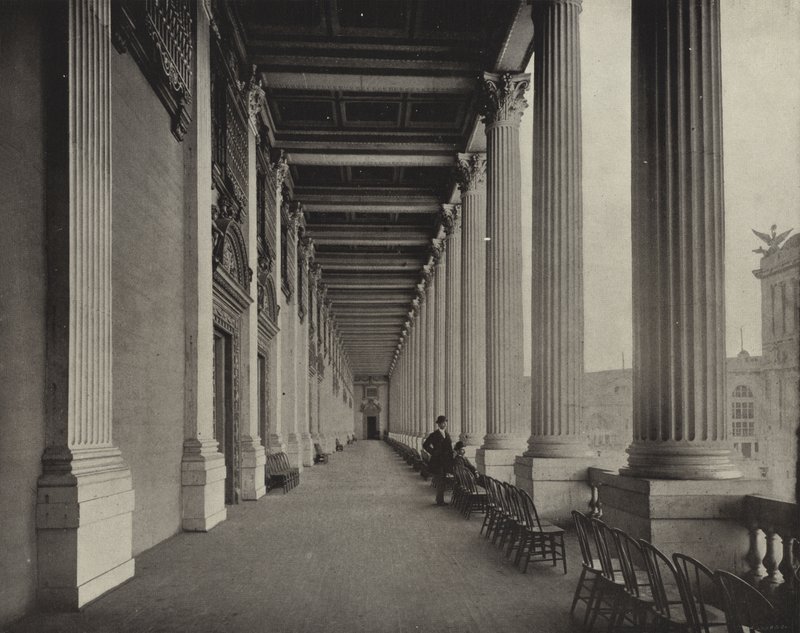 Große Loggia der Maschinenhalle von American Photographer