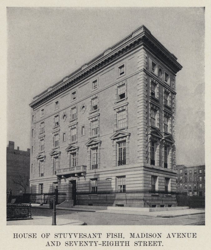 Haus von Stuyvesant Fish, Madison Avenue und Seventy-Eighth Street von American Photographer