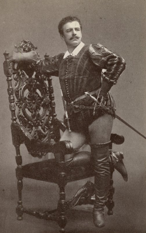 Jean de Reszke als Raoul in "Les Huguenots" von American Photographer