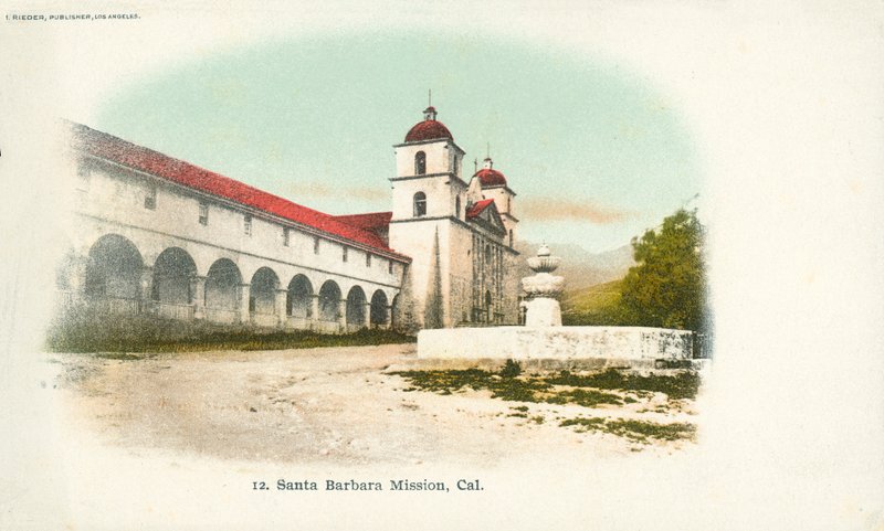 Santa Barbara Mission, Kalifornien von American Photographer