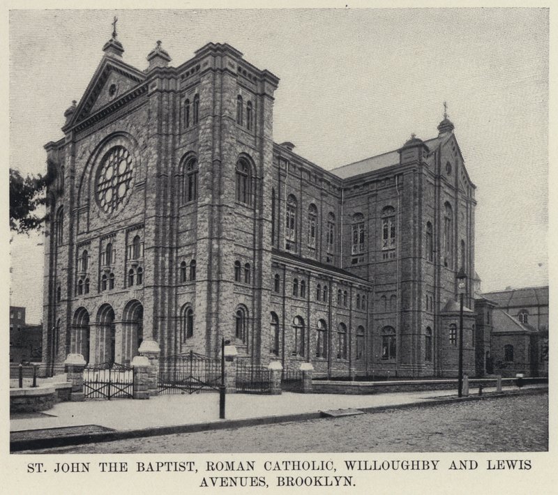 St. John the Baptist, Römisch-Katholisch, Willoughby und Lewis Avenues, Brooklyn von American Photographer
