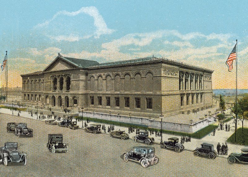 Das Kunstinstitut und Ferguson-Brunnen von American Photographer