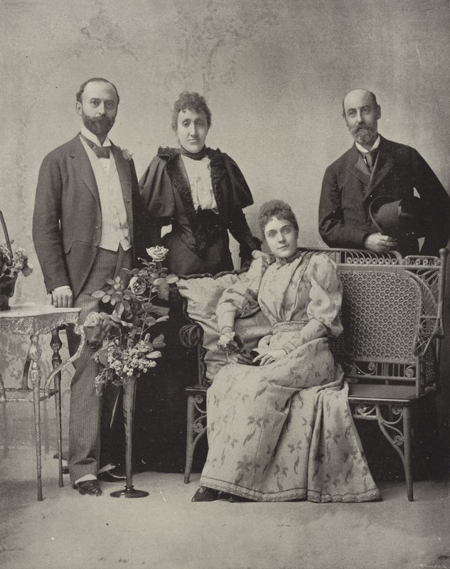 Prinzessin Eulalia und Eskorte von American Photographer