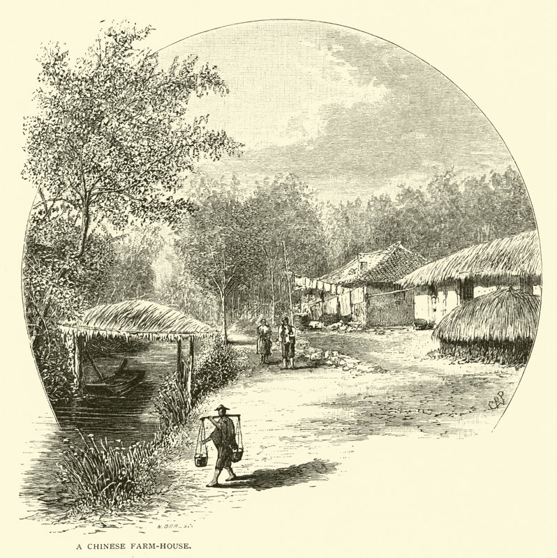 Ein chinesisches Bauernhaus von American School