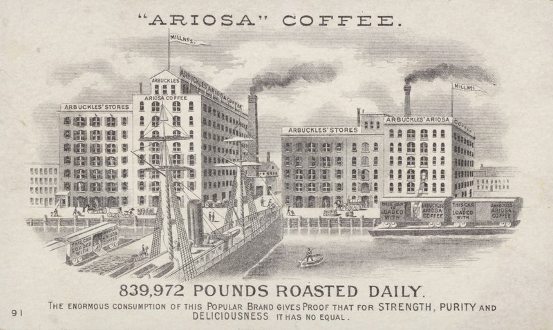 Ariosa Kaffee Fabrik von American School