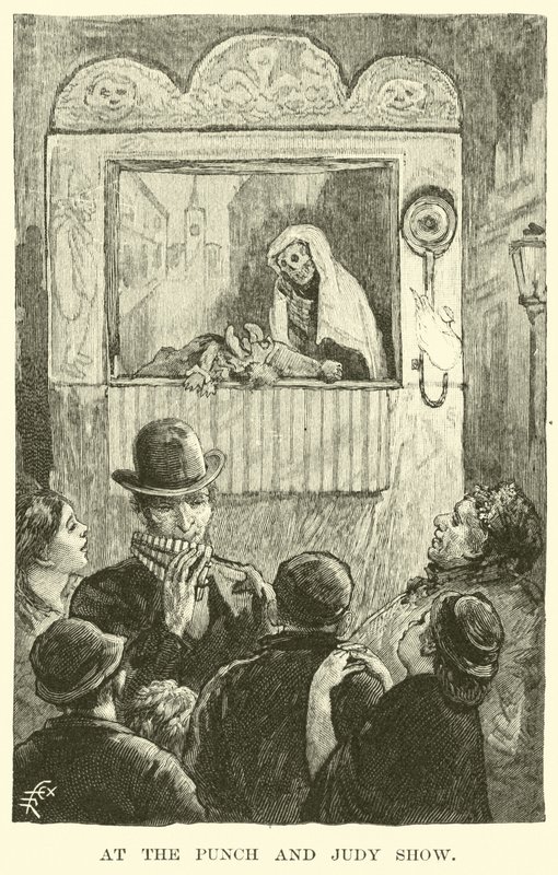 Bei der Punch-und-Judy-Show von American School