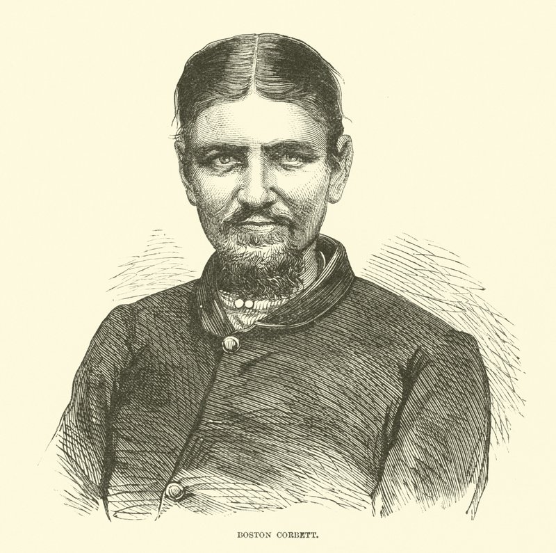 Boston Corbett, April 1865 von American School