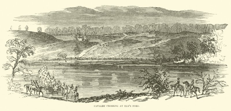 Kavallerieüberquerung bei Elys Ford, Januar-April 1863 von American School