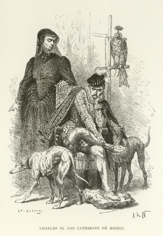 Karl IX. und Katharina von Medici von American School